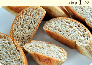 低糖質パンでわくわくヘルシーピザのレシピ step1