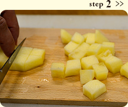 リンゴのフィリングとヨーグルトのサンドのレシピ step2